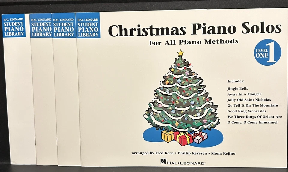 Christmas Piano Solos Level 1 Hal Leonard Student Library Beginner Book - Image 1 of 1
