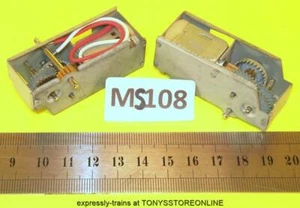 MS108 2x mabuchi motors + geared drive assemblies said to power jouef slot-cars - Picture 1 of 1
