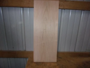HARD MAPLE LUMBER WOOD KILN DRIED BOARD 24 1/2"X 9 5/8"X 15/16" F46 FLAT WIDE - Picture 1 of 4
