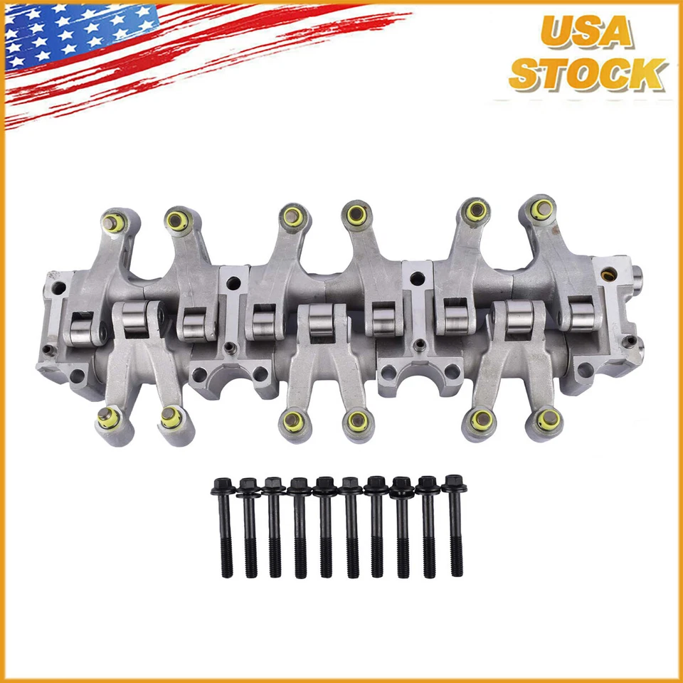 Rocker Arm & Shaft Lifter Assembly for Chrysler Dodge 3.5L 4.0L V6 4892293AC - Image 1 of 4