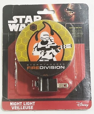 Disney Star Wars Stormtroopers División de Fuego Luz Nocturna Veilluse (NUEVO) Foto 1 de 3