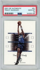 2001-02 SP Authentic #61 Tracy McGrady - Orlando Magic - PSA 10 - Picture 1 of 2