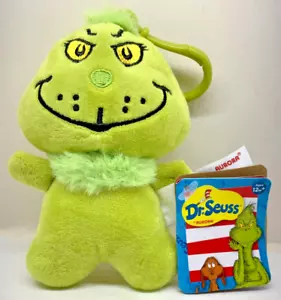 2024 Aurora NEW Dr. Seuss Grinch Clip On - 6.5" x 3" x 2" - Picture 1 of 2