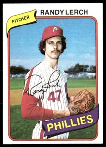 Randy Lerch 1980 Topps #344 Philadelphia Phillies Baseball Card - Picture 1 of 2