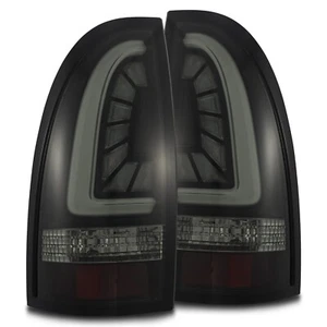 Fits 05-15 Toyota Tacoma PRO-Series LED Tail Lights Jet Black 680030 - Picture 1 of 12