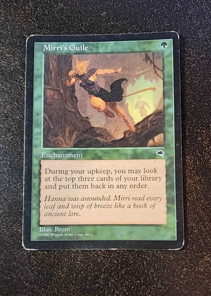1x Mirri's Guile rare enchantment card - Weatherlight - LP/HP - Image 1 of 1