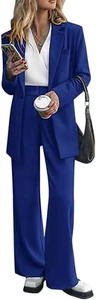 Completo Donna Tailleur Pantalone Curvy Completo Pantaloni E Giacca Tuta Due Pez - Foto 1 di 12