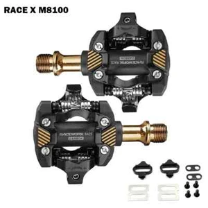 Ultra-light MTB Pedals Bike Self-Locking Pedals Bearing Mountain Bike Pedals New - Picture 1 of 14