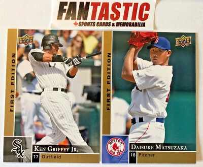 2009 Upper Deck Baseball FIRST EDITION base card YOU PICK #1-300 - Image 1 of 2