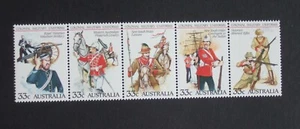 Australia 1985 SG964/8 19th Century Military Uniforms MNH UM unmounted mint - Imagen 1 de 1