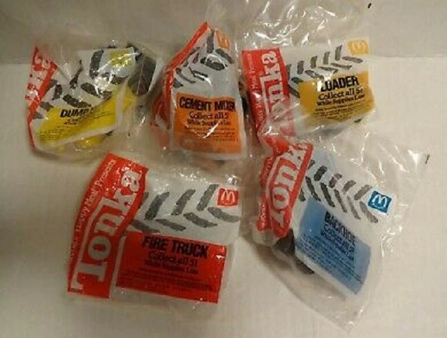 1992 TONKA MCDONALDS HAPPY MEAL TOYS - U - PICK - Image 1 of 1