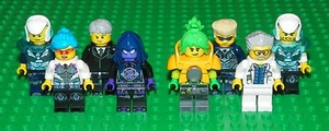 LEGO - 2015 Ultra Agents - AntiMatter, Max Burns & Jack Fury - 8 Minifigure Lot - Picture 1 of 10
