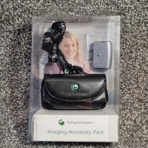 Sony Ericsson Imaging accessory Pack Includes MXE-60 Flash, ICE-25 Case +Lanyard - Zdjęcie 1 z 6