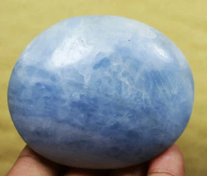249g Natural Polished Blue Celestite QUARTZ Crystal Stone Healing Specimen - Picture 1 of 12