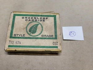 Greenleaf TNU 434 G52 Carbide insert (1 insert) - Picture 1 of 2