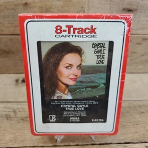 Crystal Gayle True Love 8 Track Elektra S152226 Factory Sealed - Picture 1 of 6