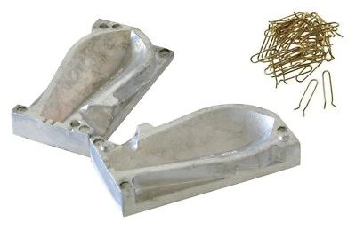 Stampi peso piombo bomba barca Sea Tech scelta di 8/10/12/16/24 once + 50 anelli - Immagine 1 di 3