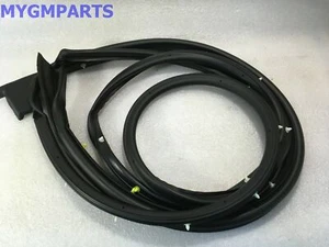 SELLO TIRA CLIMÁTICA PUERTA CONDUCTOR SILVERADO SIERRA 2014-2018 NUEVO OEM GM 23286279 - Imagen 1 de 3