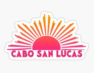 Cabo San Lucas Mexico Sun Vinyl Sticker Decal For Water Bottle Laptop Car - Picture 1 of 1