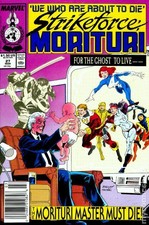 Strikeforce Morituri #27 VF 1989 Stock Image