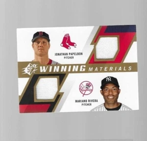 Camiseta deportiva usada Mariano Rivera Papelbon 2009 UD SPX (Materiales ganadores-juego) - Imagen 1 de 2