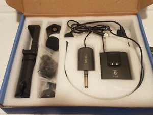 Auriculares Inalámbricos YIHAIONLY UHF Sistema de Micrófono con Trípode * NUEVOS Incompletos - Imagen 1 de 4