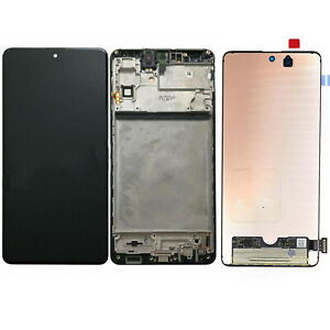 OLED Replacement LCD Display Screen Digitizer Frame For Samsung Galaxy M51 M515