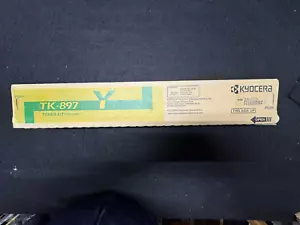 Neu Original Kyocera Modell TK-897Y Gelb Tonerkassette 205c/255c Markystore - Bild 1 von 6