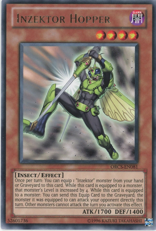 Yugioh Inzektor Hopper ORCS-EN081 Rare   LP - Image 1 of 1