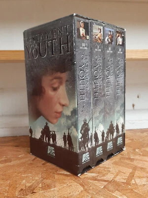 TESTAMENT OF YOUTH VHS 4 tapes 1979 A&E Series - Image 1 of 2