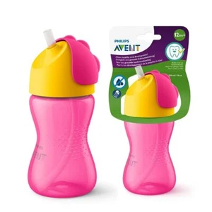 Philips Avent My Bendy Straw Cup, 300ml/10Oz/12M+, verschiedene Farben, ohne BPA - Bild 1 von 4