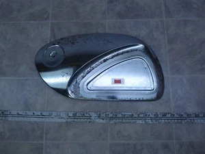1964 Honda CB77 Superhawk H1028-2) chrome left side gas fuel petrol tank cover - Picture 1 of 12