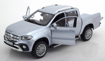 Mercedes X Classe BR470 Pick Up 2017 Argento NOREV 183420 1/18 IN Metallo Benz - Immagine 1 di 4