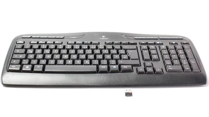 Logitech Wireless Keyboard K330 + Receiver  - Bild 1 von 1
