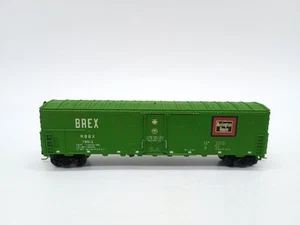Con-Cor Burlington Route BREX Green Box Car  - N Gauge - Very Good Condition - Picture 1 of 7
