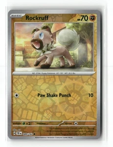 Rockruff Reverse Holo Common SV05: Temporal Forces 089/162 NM - Picture 1 of 2