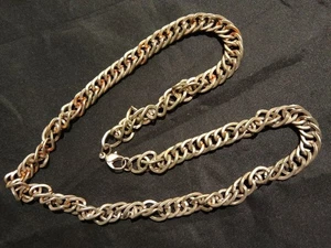 Collana corta in argento tibetano fatta a mano 17 pollici meravigliosa RR113 - Foto 1 di 6