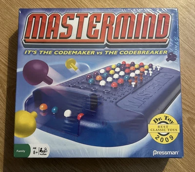 **NEW SEALED** Mastermind Game The Codemaker vs The Codebreaker by Pressman 2009 - Image 1 of 3