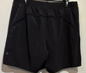 Lululemon Pace Breaker Lined Shorts 9’’Men's Black Size S Euc - Picture 1 of 11