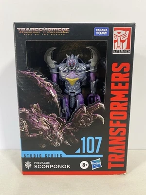 Transformers Rise of the Beasts Studio Series 107 Deluxe Class Scorponok NEW - Image 1 of 2