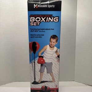 Height Adjustable Freestanding Punching Bag for Kids Boxing Set With Gloves - Picture 1 of 5