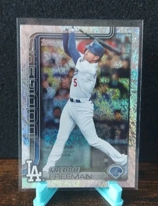 2025 Topps Series 1 Freddie Freeman #239 Silver Crackle Foil - Picture 1 of 2