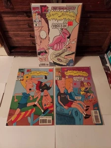 MTV's BEAVIS & BUTTHEAD 1993 Marvel Comics ERSTAUSGABE #1, #5 & #9 ungelesen LOT - Bild 1 von 16