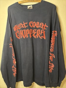 Camiseta de Colección Años 90-00 West Coast Choppers Manga Larga Para Hombre XXL Jesse James - Imagen 1 de 8