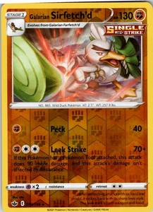 Galarian Sirfetch'd Rare SWSH06: Chilling Reign 079/198 LP-NM - Bild 1 von 2