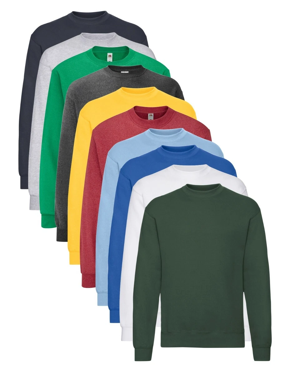 Fruit Of The Loom Men's Crafted Comfort Artisan Crew T-Shirt, 100% Cotton, Comfort Fit