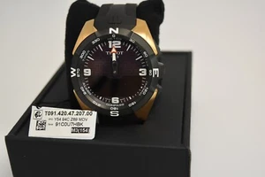 Tissot T-Touch Expert Solar RG Black Titanium NBA T091.420.47.207.00 $1150 Watch - Picture 1 of 6