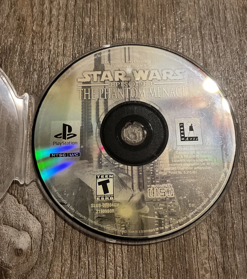 Star Wars: Episode I -- The Phantom Menace (Sony PlayStation 1, 1999) Disc Only - Image 1 of 1