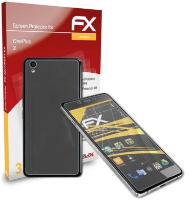 atFoliX 3x Protezione Pellicola dello Schermo per OnePlus X opaco&antiurto - Immagine 1 di 4