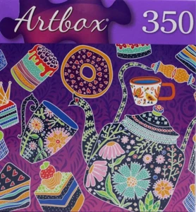 350 Pieces Jigsaw Puzzle Tea Party 20 X 12 Artbox - Picture 1 of 3